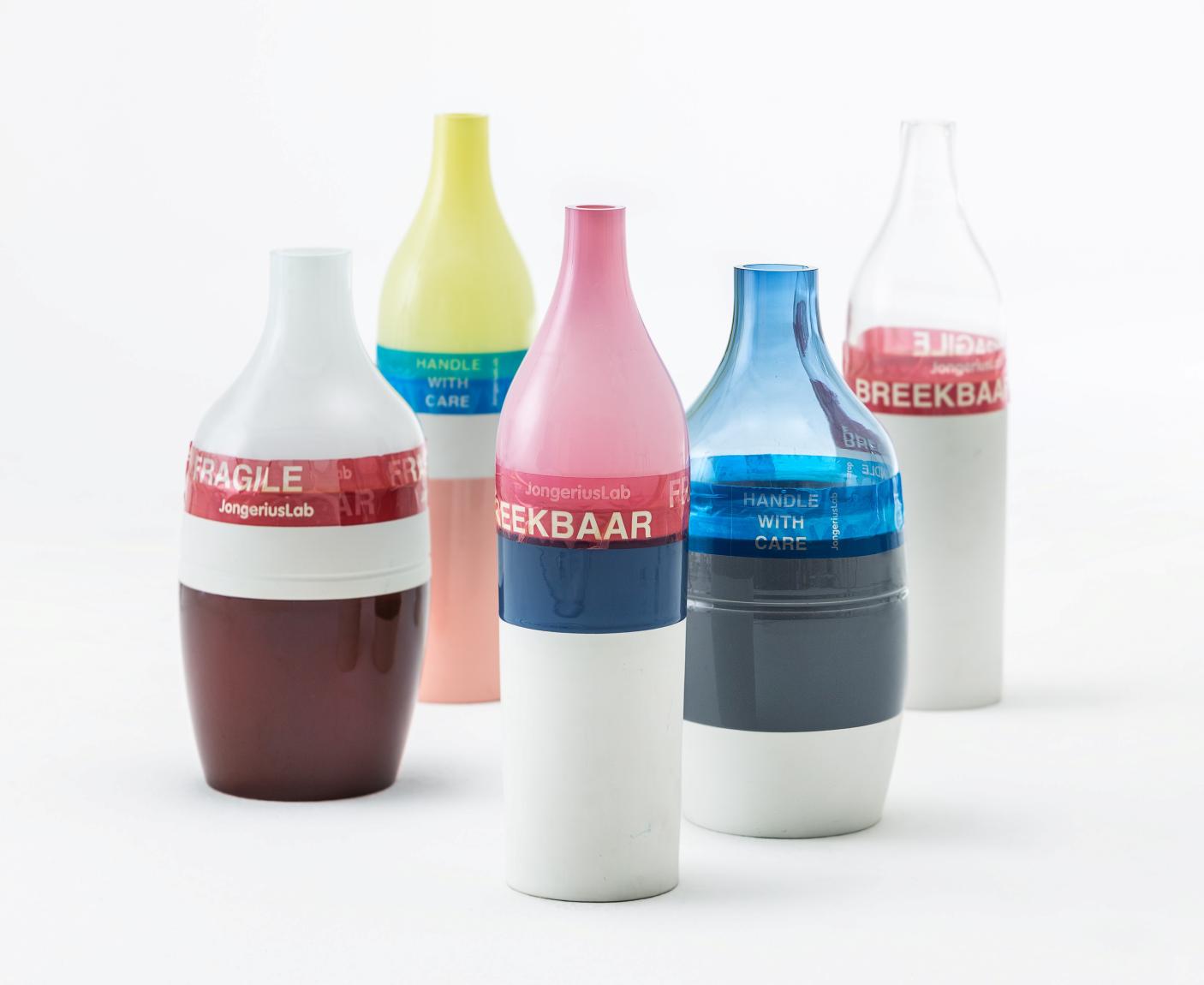 Hella Jongerius "Long Neck and Groove Bottles", 2000