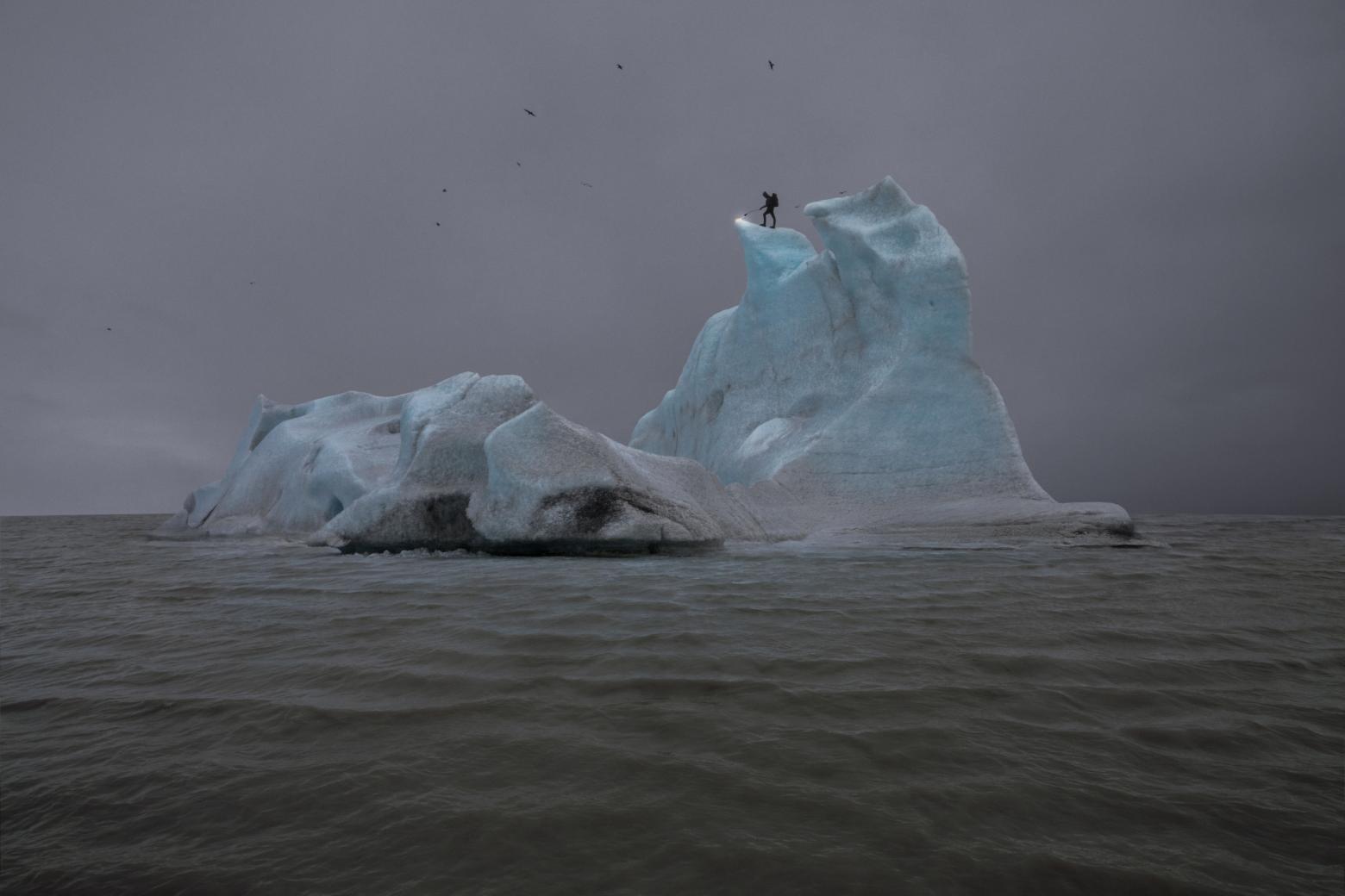 Julian Charrière "The Blue Fossil Entropic Stories III", 2013