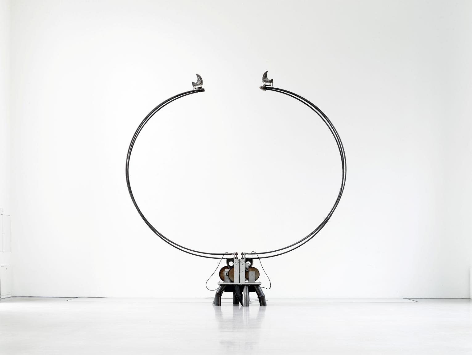 Rebecca Horn "Kuss des Rhinozeros", 1989