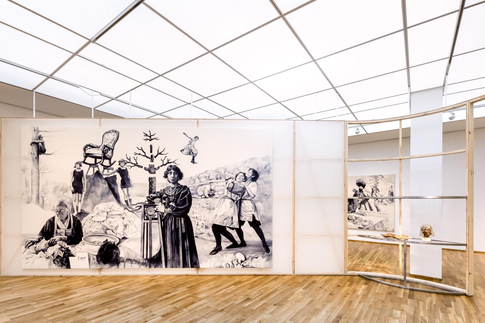 Ausstellungsansicht "Giulia Andreani. Sabotage", Hamburger Bahnhof – Nationalgalerie der Gegenwart, 2026