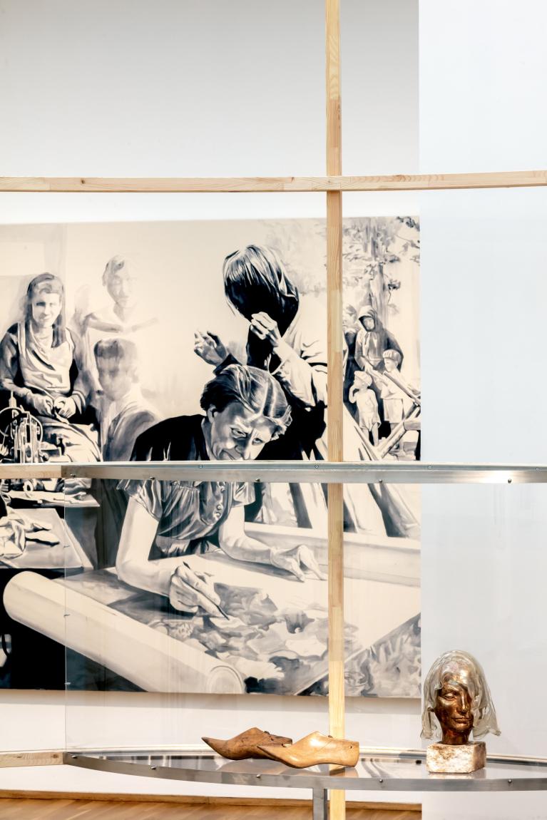 Ausstellungsansicht "Giulia Andreani. Sabotage", Hamburger Bahnhof – Nationalgalerie der Gegenwart, 2026