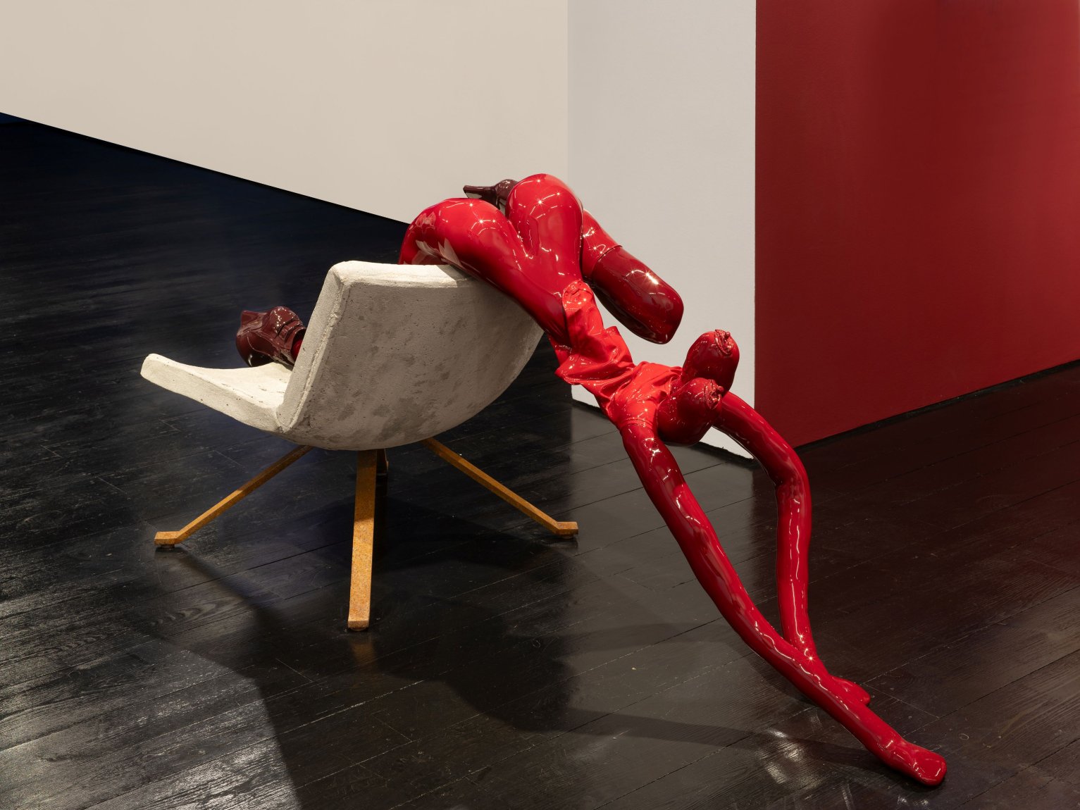 Sarah Lucas "She Came in Through the Bathroom Window" 2025