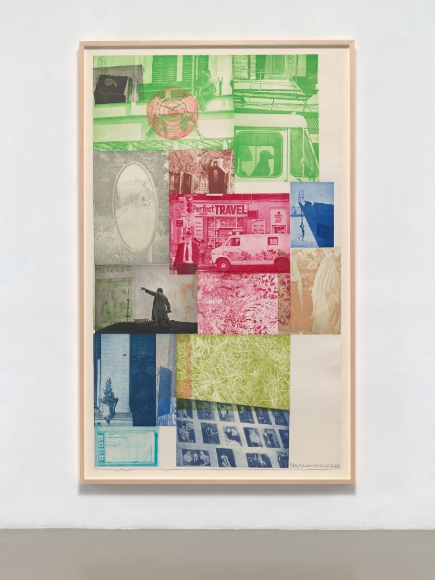 Robert Rauschenberg "Soviet/ American Array VI", 1988-90