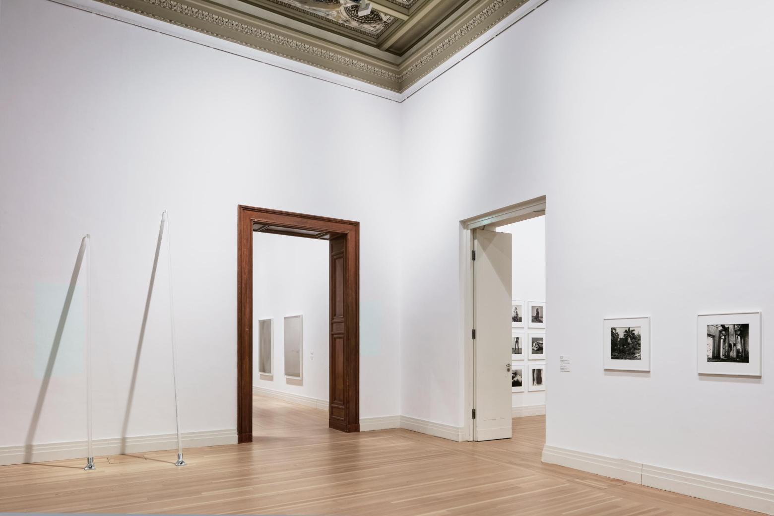 Peter Hujar / Liz Deschenes "Persistence of Vision", Installationsansicht, Gropius Bau, 2026
