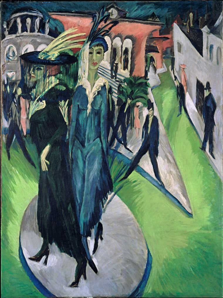 Ernst Ludwig Kirchner "Potsdamer Platz", 1914