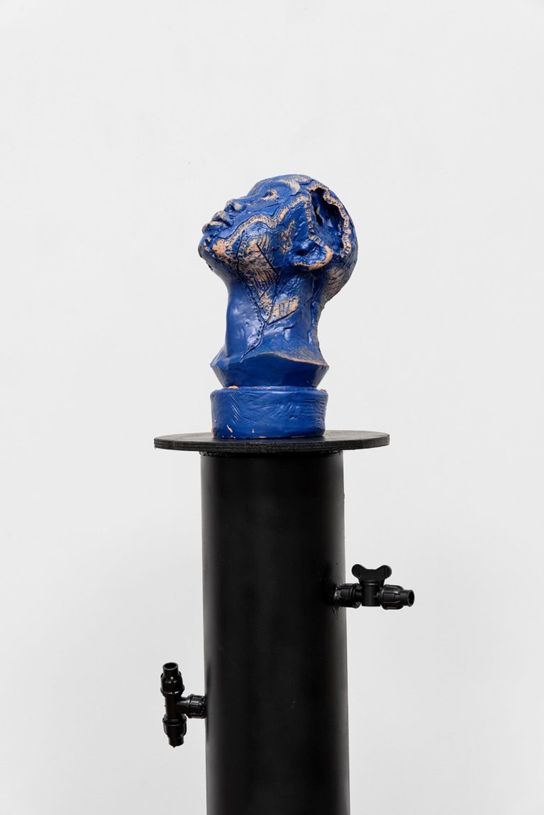 Afikaris Gallery: Jean David Nkot "Blue Bodies", 2024