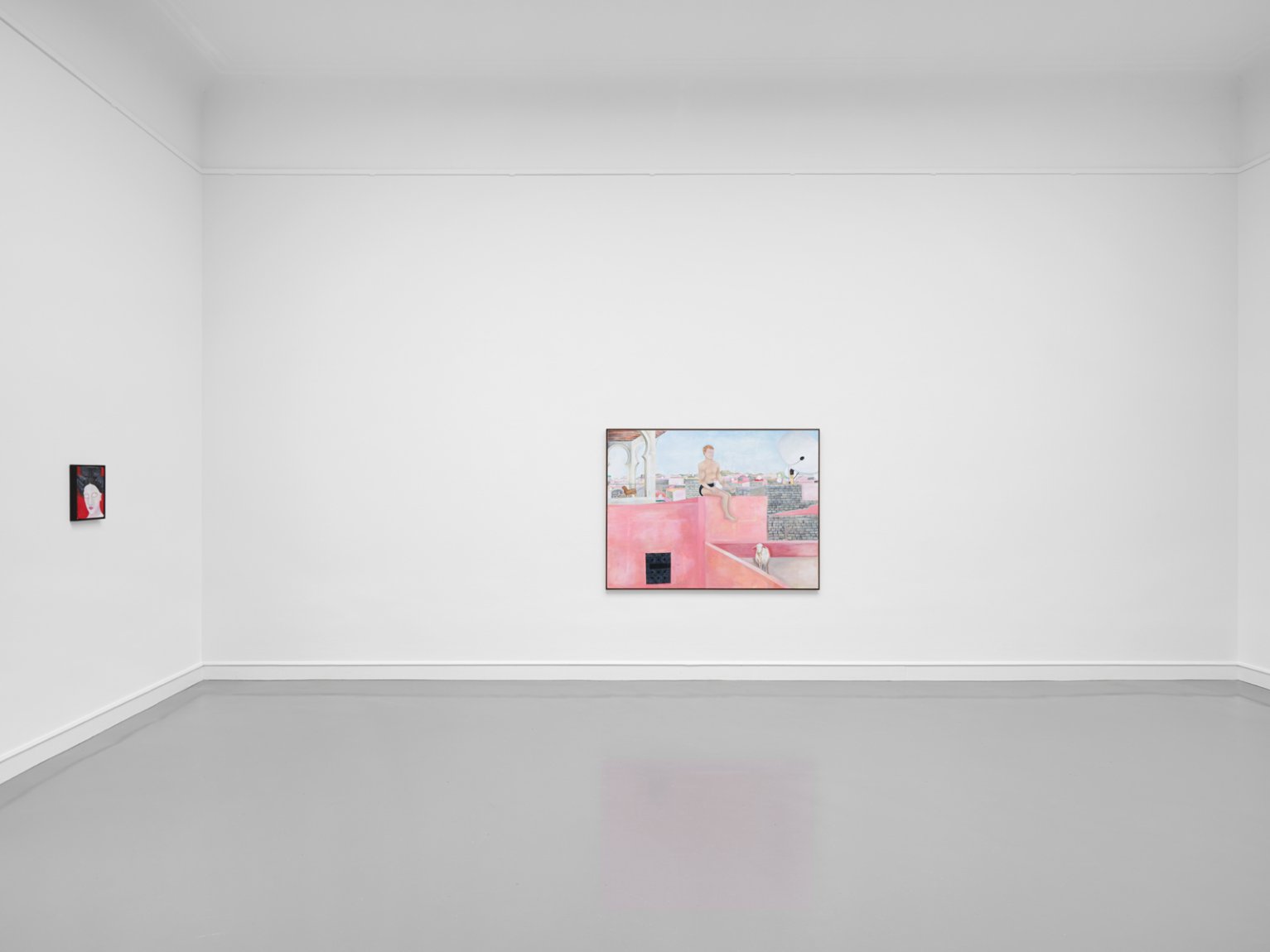 Katharina Wulff "Arabesken in Arabesken", Ausstellungsansicht, Staatliche Kunsthalle Baden-Baden, 2026