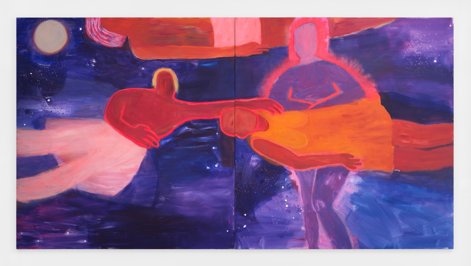 Katherine Bradford "Encounter in the Sky", 2024