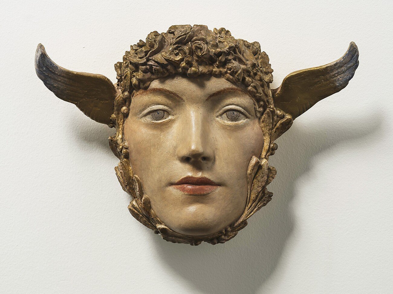 Fernand Khnopff "Eine Maske (Un masque)", um 1897
