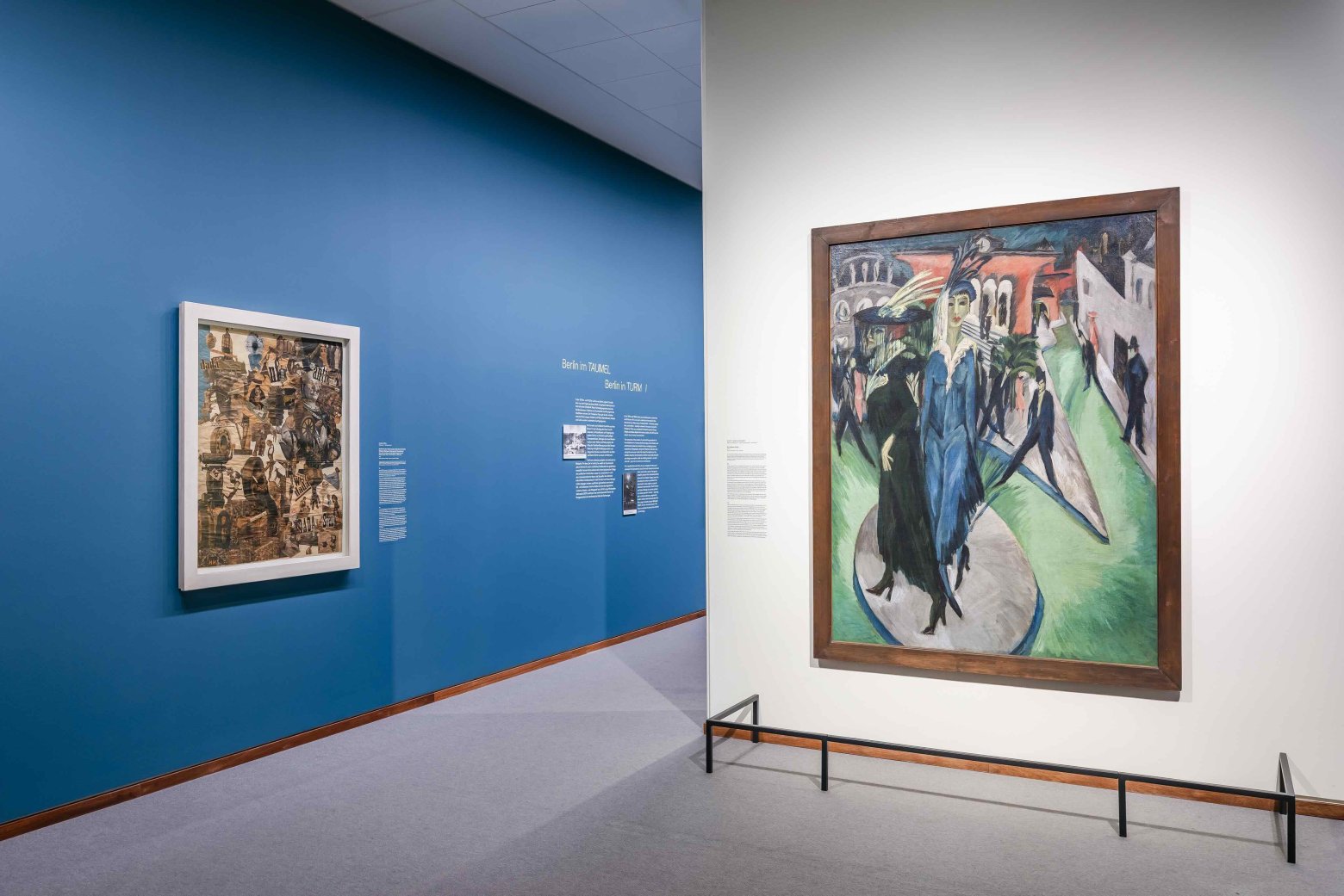 "Ruin und Rausch. Berlin 1910–1930", Ausstellungsansicht, Neue Nationalgalerie, 2026