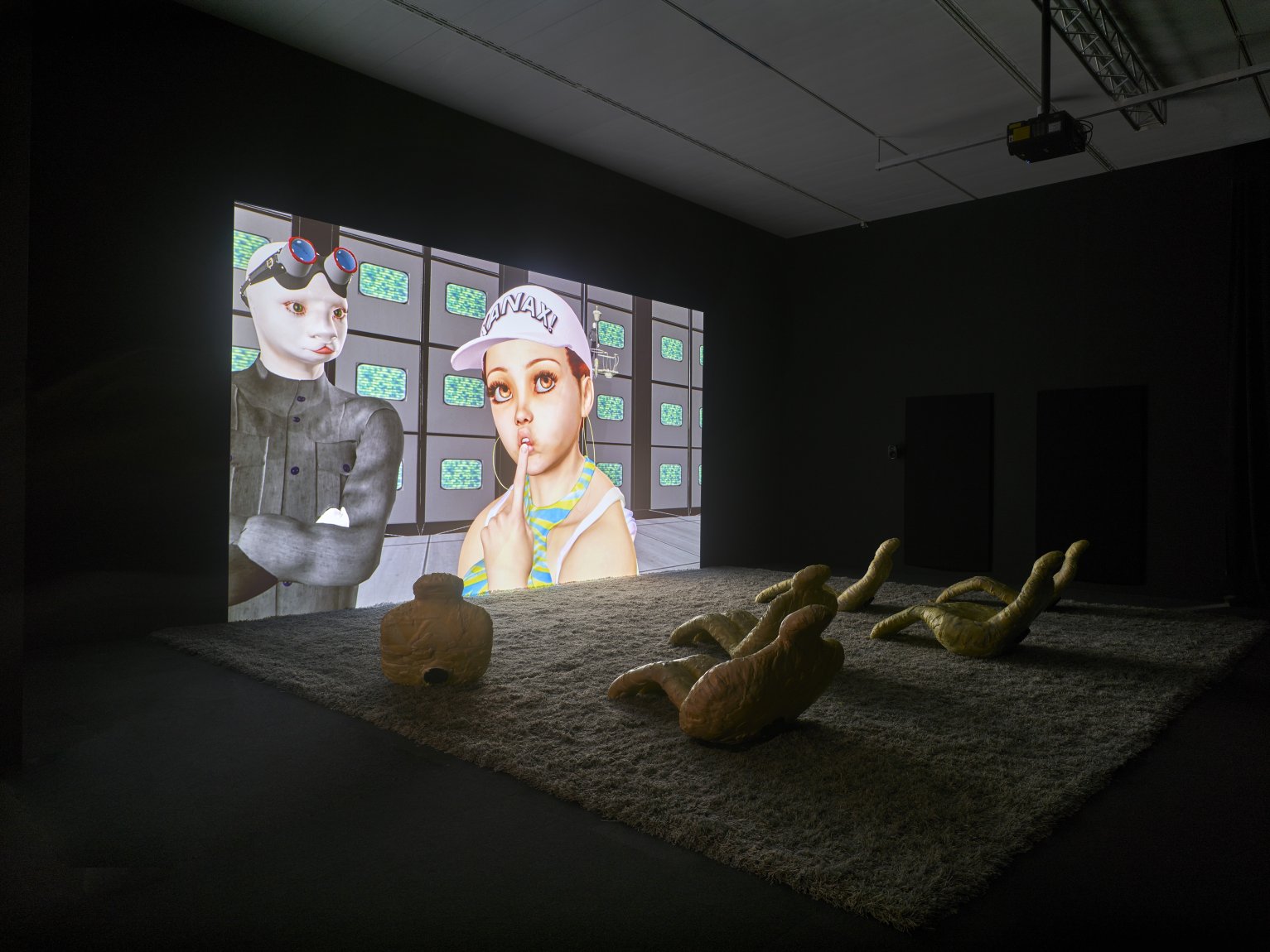 Ausstellungsansicht "Jon Rafman: Main Stream Media", Kunstsammlung NRW – K21, 2026