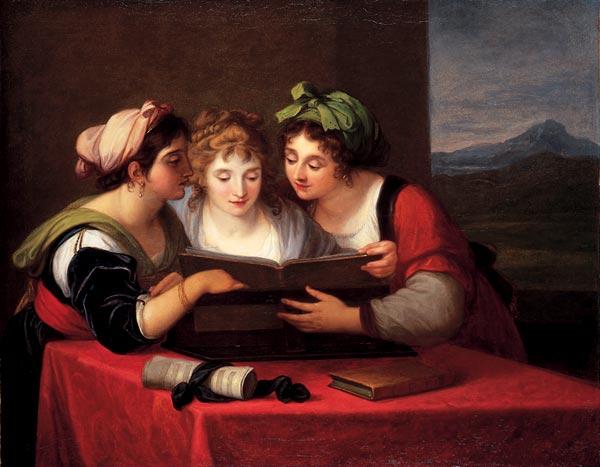 Angelika Kauffmann "Drei Sängerinnen", 1795