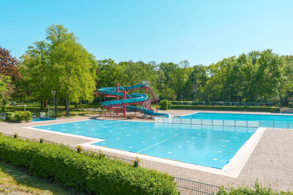 Das Sommerbad Humboldthain in Berlin