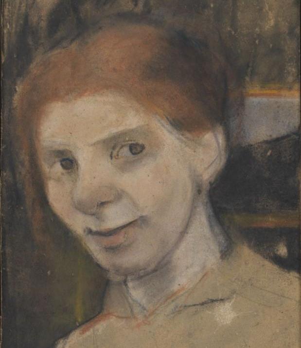 Paula Modersohn-Becker "Selbstbildnis" (Detail), 1903