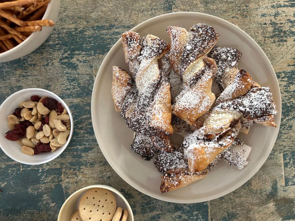 Schoko-Faworki zum snacken 