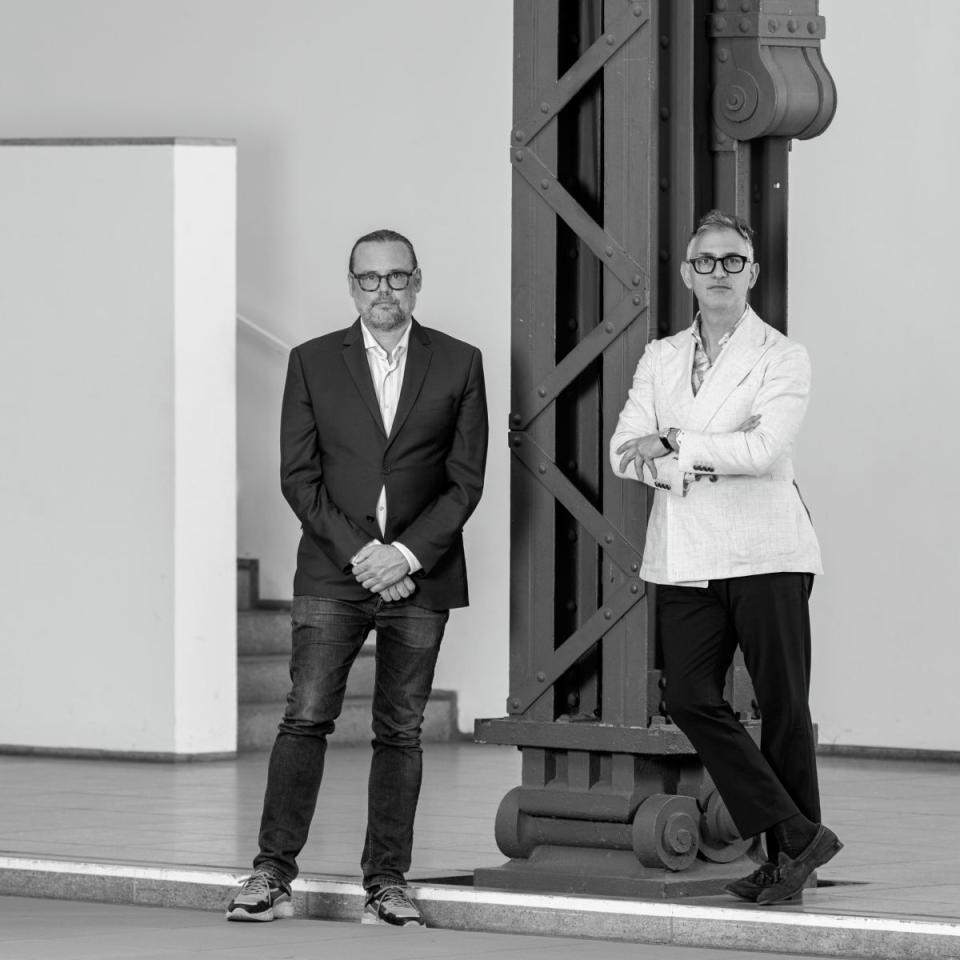 Till Fellrath und Sam Bardaouil