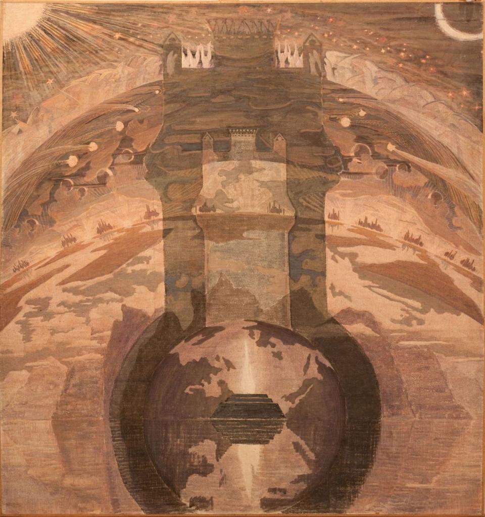 Mikalojus Konstantinas Čiurlionis "Rex", 1909