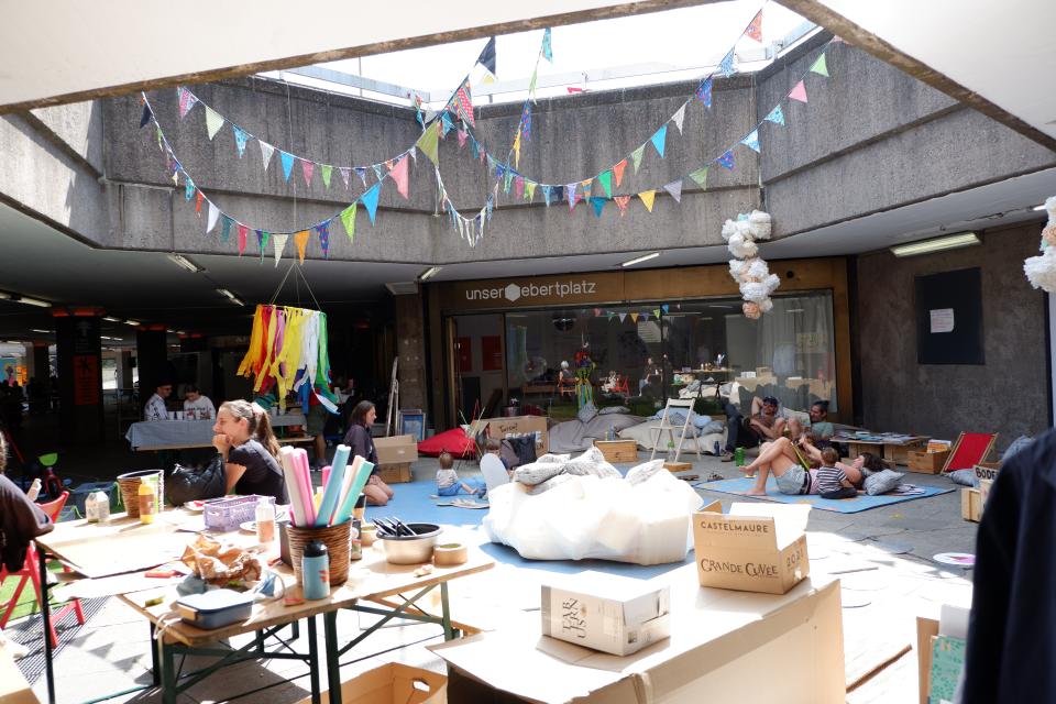 Veranstaltung der Initiative Unser Ebertplatz in Köln