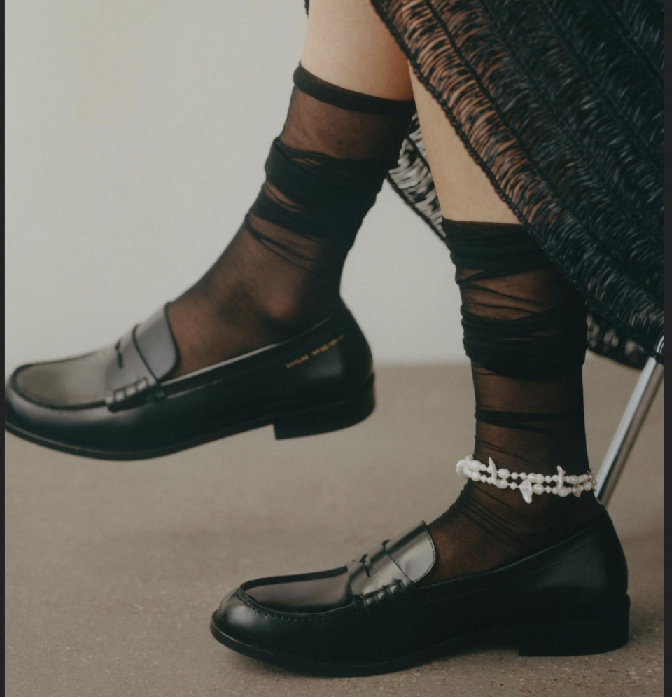 Fußkette "Irregular Pearl Anklet" von Chylak