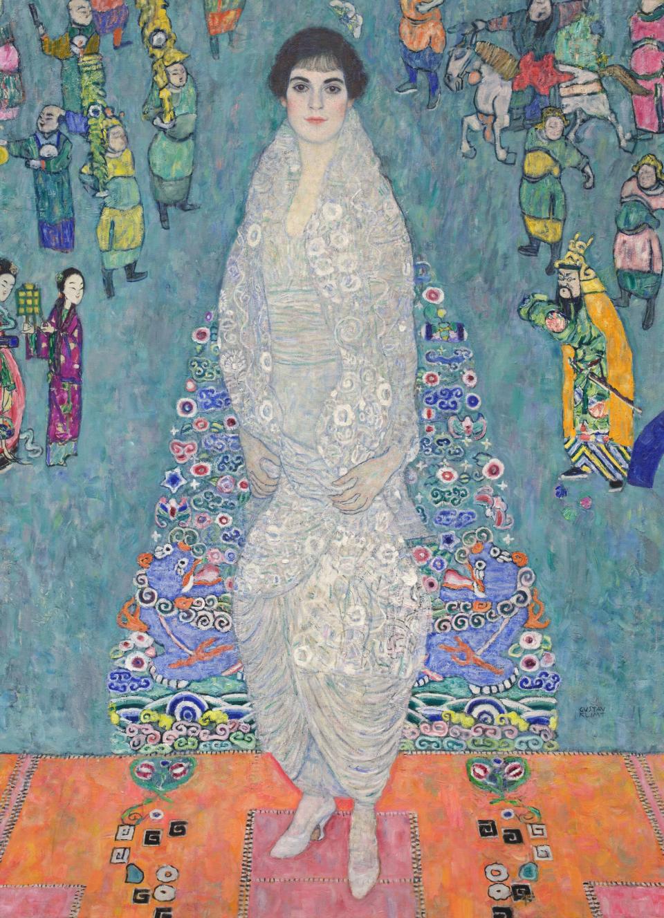 Gustav Klimt "Bildnis der Elisabeth Lederer", 1914-16