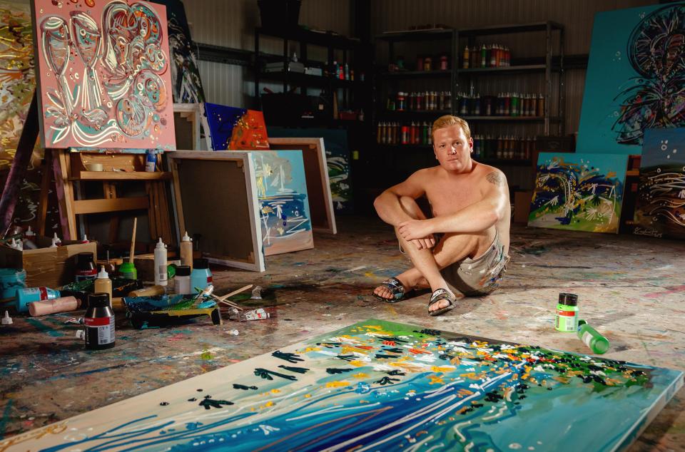 "Leon Löwentraut: Genie oder Einbildung", Filmstill, 2025