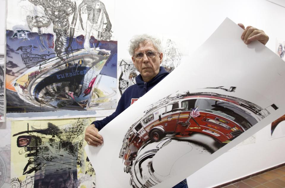 Wolfgang Petrick 2012 in der Kunsthalle Dominikanerkirche in Osnabrück