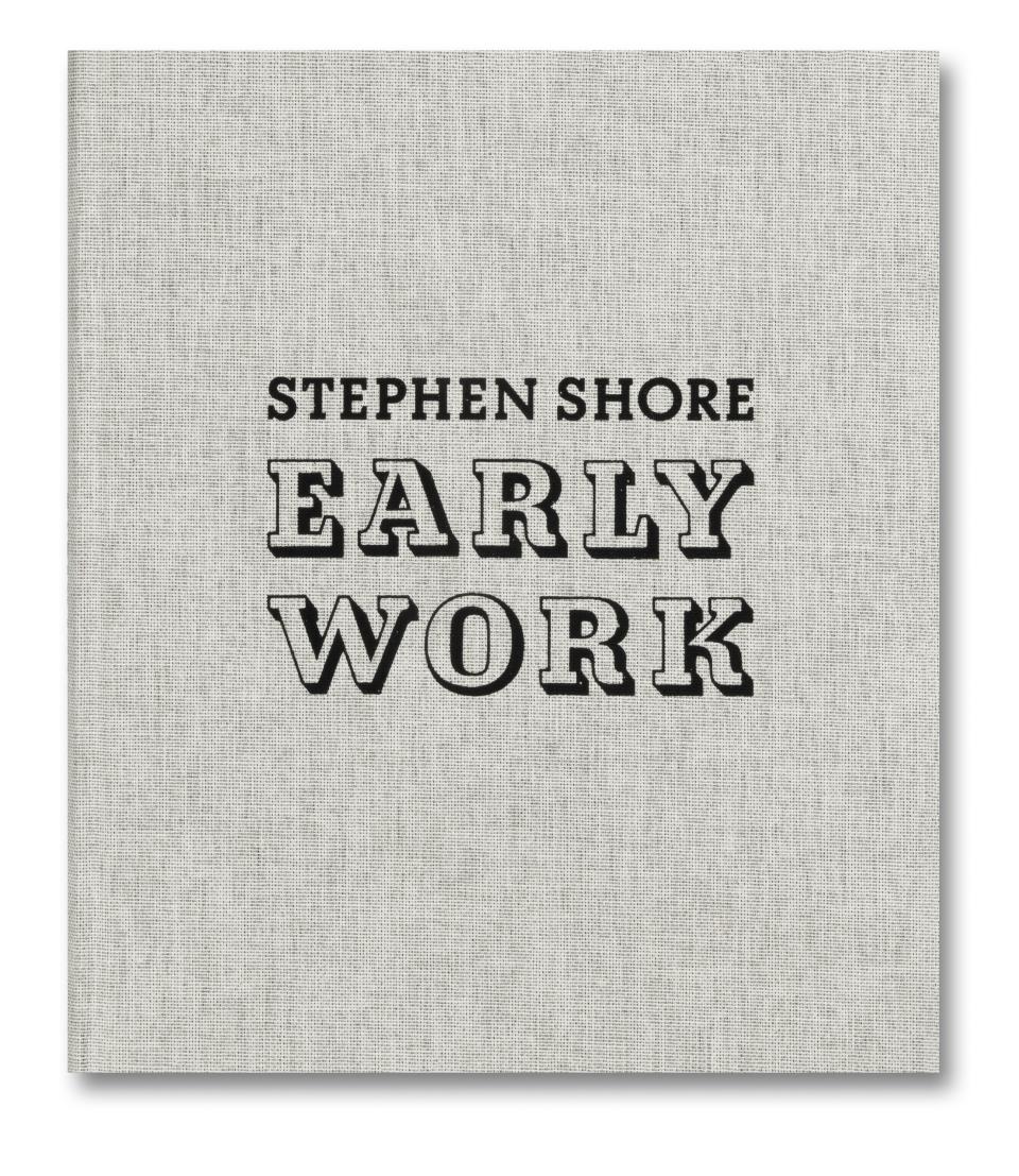 Stephen Shore Early Works Cover
