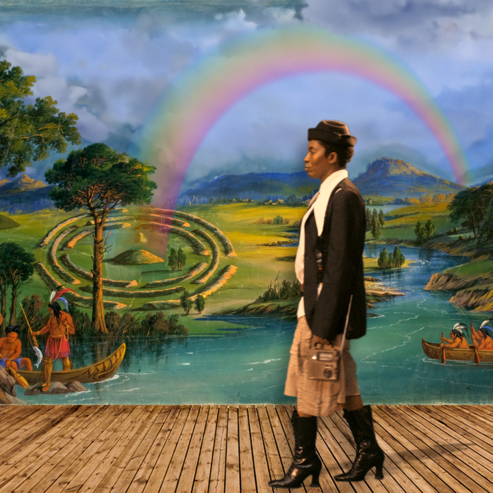 Cauleen Smith "The Deep West Assembly", Videostill, 2024, zu sehen in der Kestner Gesellschaft, Hannover