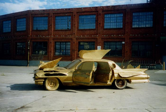 Vũ Dân Tân "Cadillac-Icarus", 1999, Pacific Art Gallery, Oakland, USA