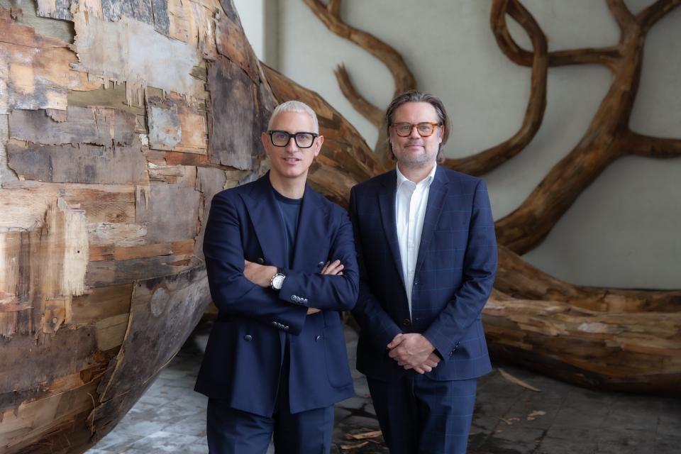 Till Fellrath und Sam Bardaouil, Direktoren des Hamburger Bahnhofs in Berlin