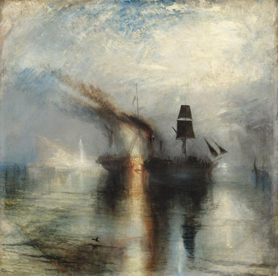 William Turner "Peace – Burial at Sea", 1842