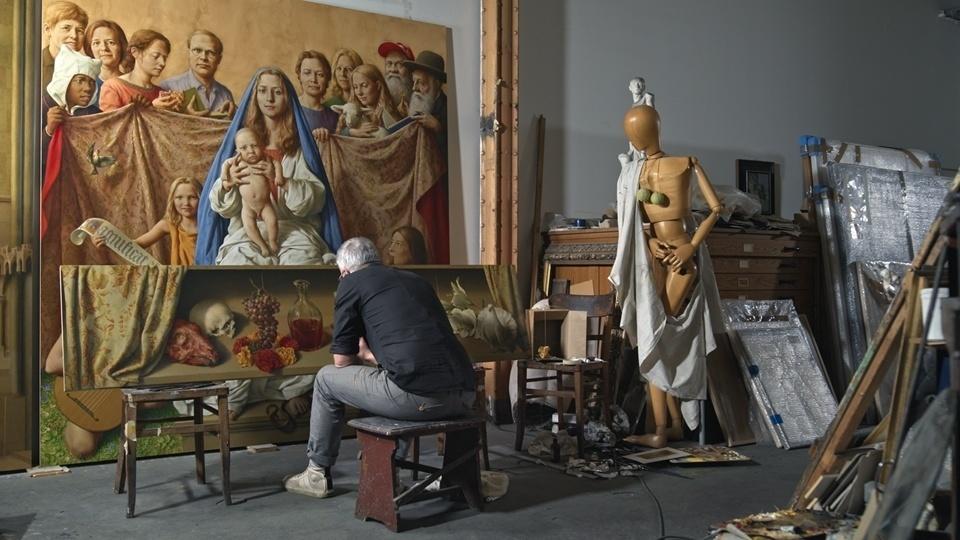 Triegel trifft Cranach - Malen im Widerstreit der Zeiten, Filmstill, 2026