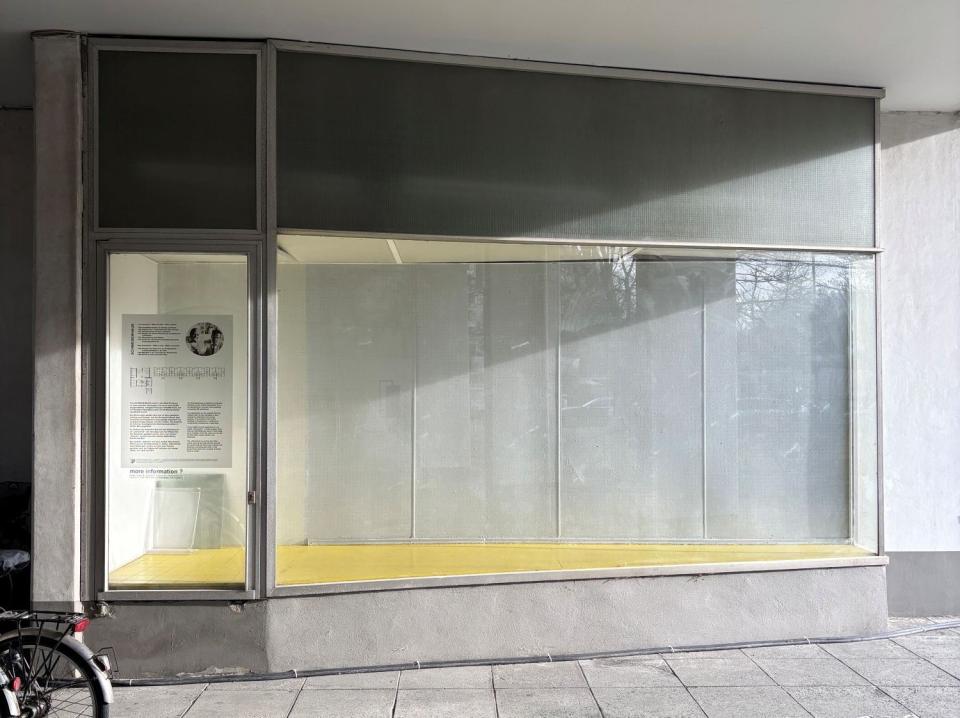 Die neue Vitrine des Kunstraum Grotto im Hansaviertel, Berlin 2026