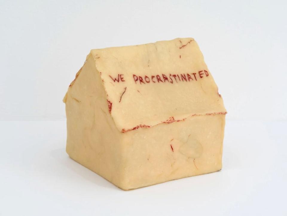 Sue Williams "Flesh House", 1995, zu sehen im Belvedere 21, Wien