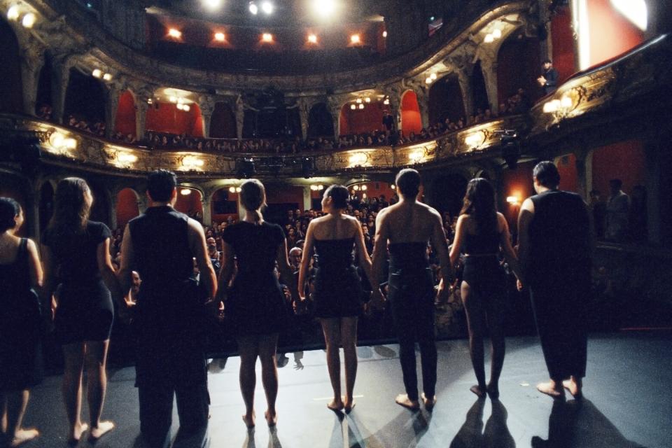 Szene des Films "Gelbe Briefe"