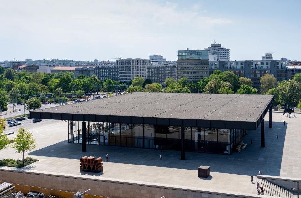 Die Neue Nationalgalerie in Berlin