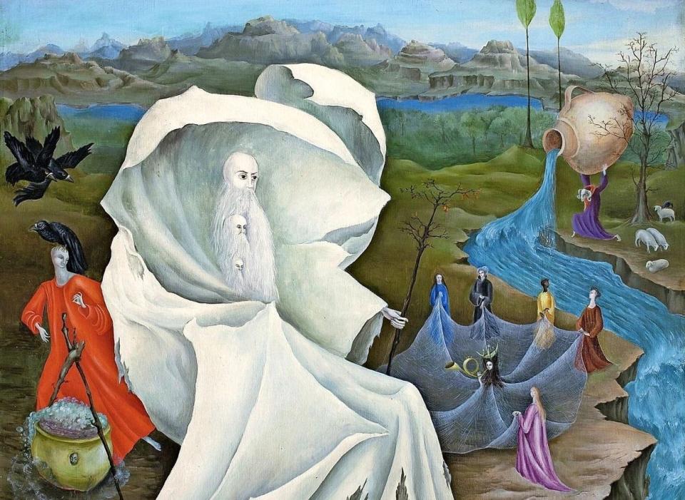Leonora Carrington "Las tentaciones de San Antonio", 1945