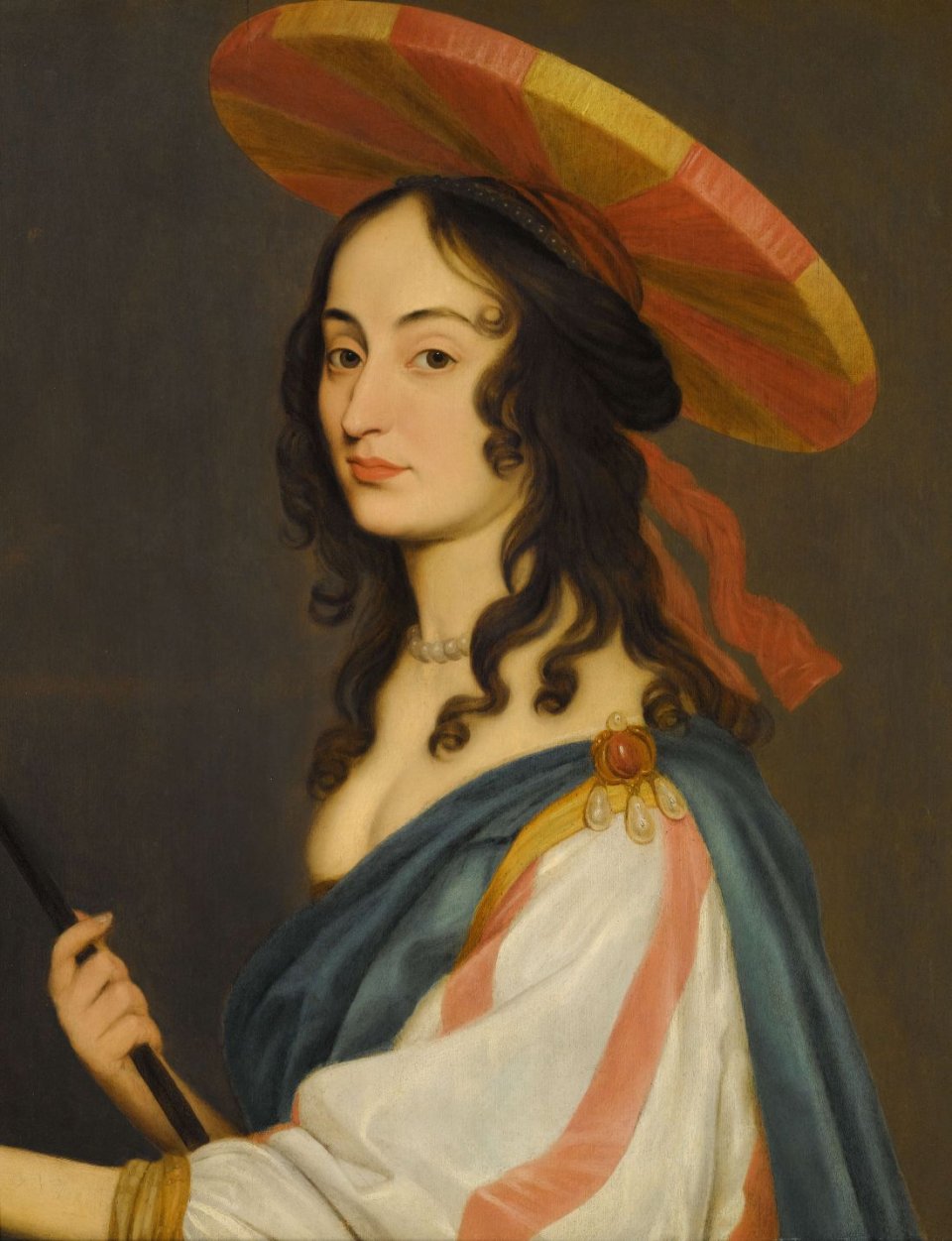 Selbstporträt Louise Hollandine van de Palts, ca. 1650-1655