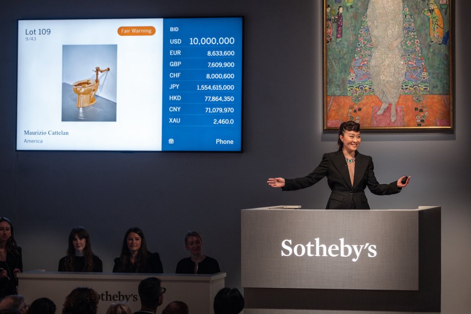 Sotheby’s erhebt zudem noch einen "Gemeinkostenzuschlag". Die lustige Erfindung kostet ein Prozent