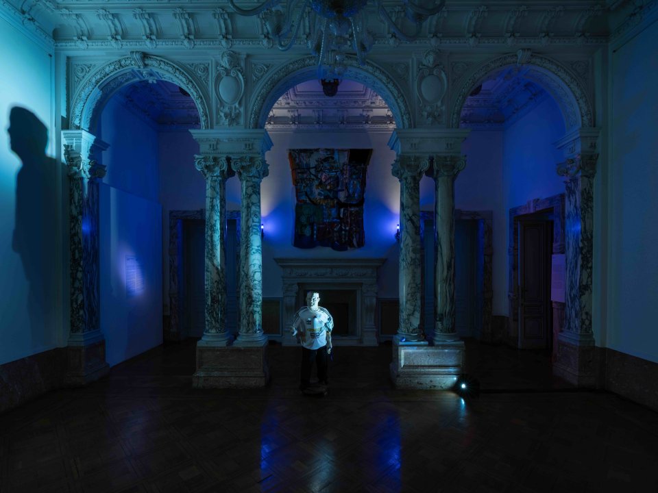 Latefa Wiersch "The most powerful weapon", 2026, Ausstellungsansicht, "Atlas Studios", Istituto Svizzero, Rom, 2026