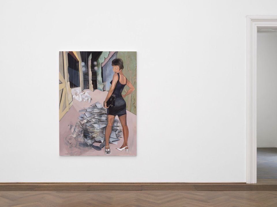 Janiva Ellis "Une nuit agitée", 2026, Installationsansicht in der Ausstellung "Geneva", Kunsthalle Basel, 2026