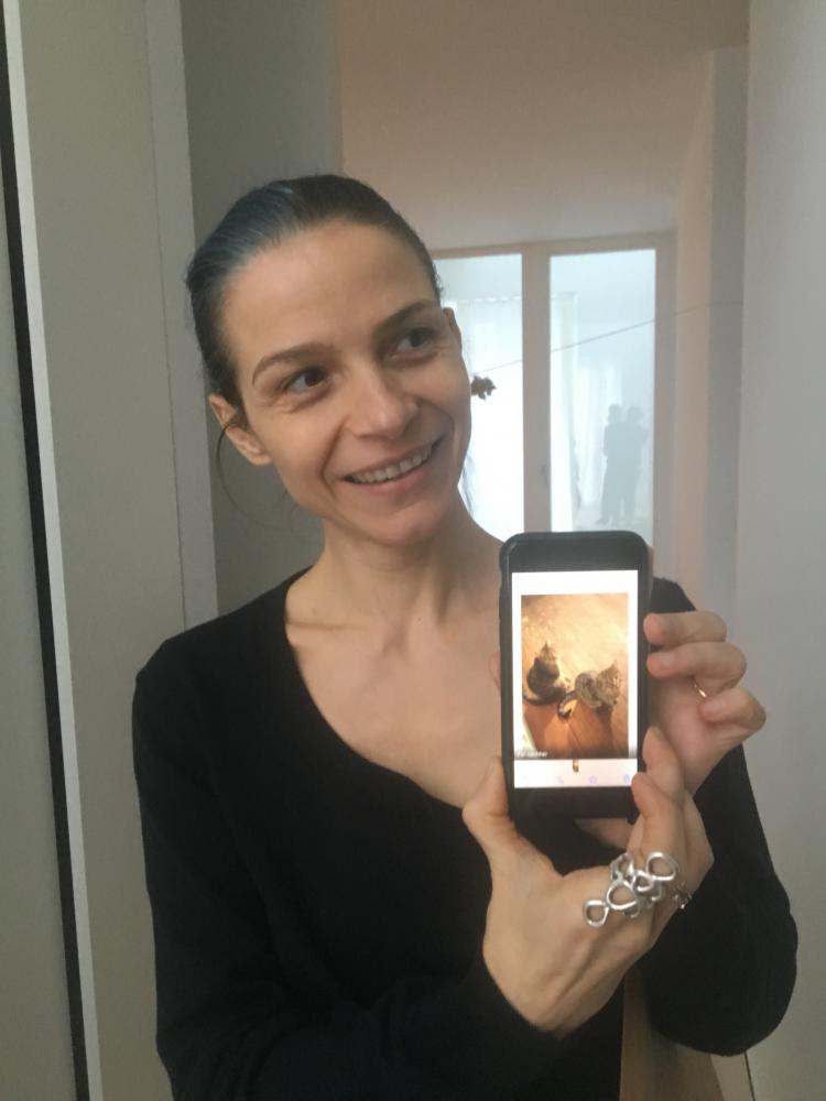 Die Künstlerin Ana Prvački