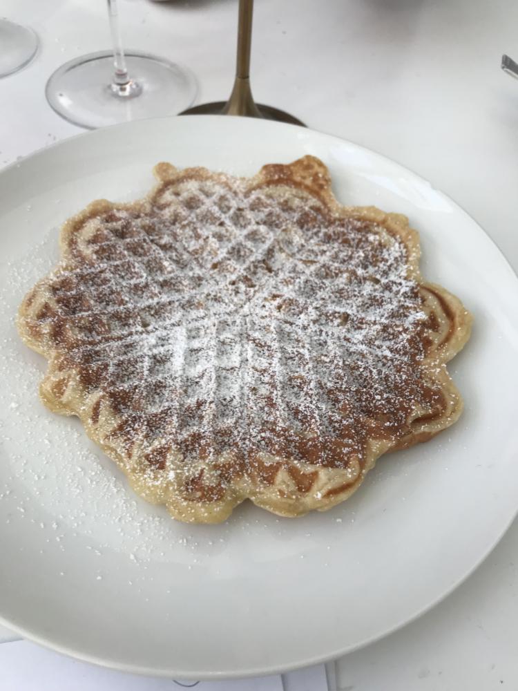 Formschöne Waffel