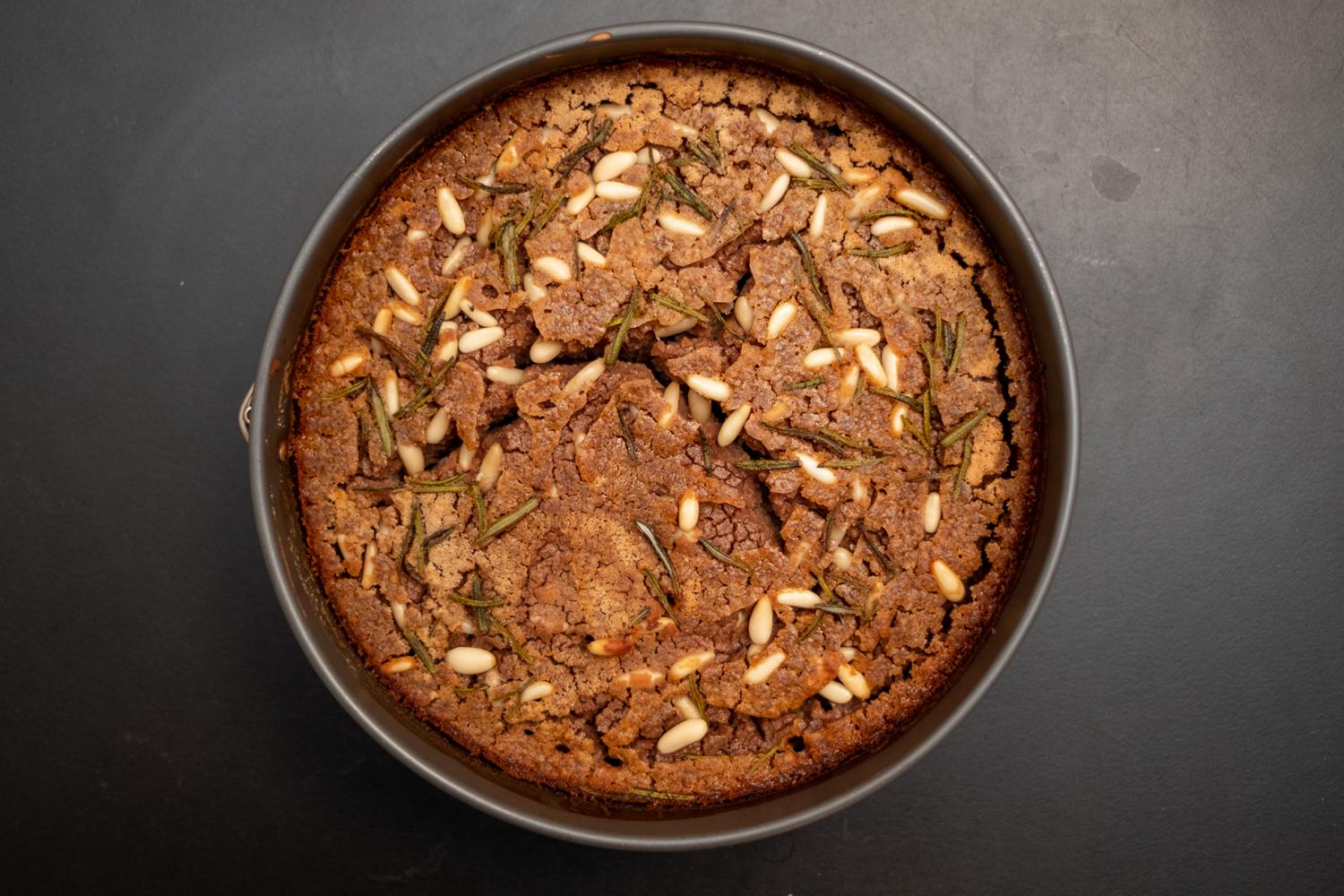 Kastanienkuchen à la Maurizio Nannucci