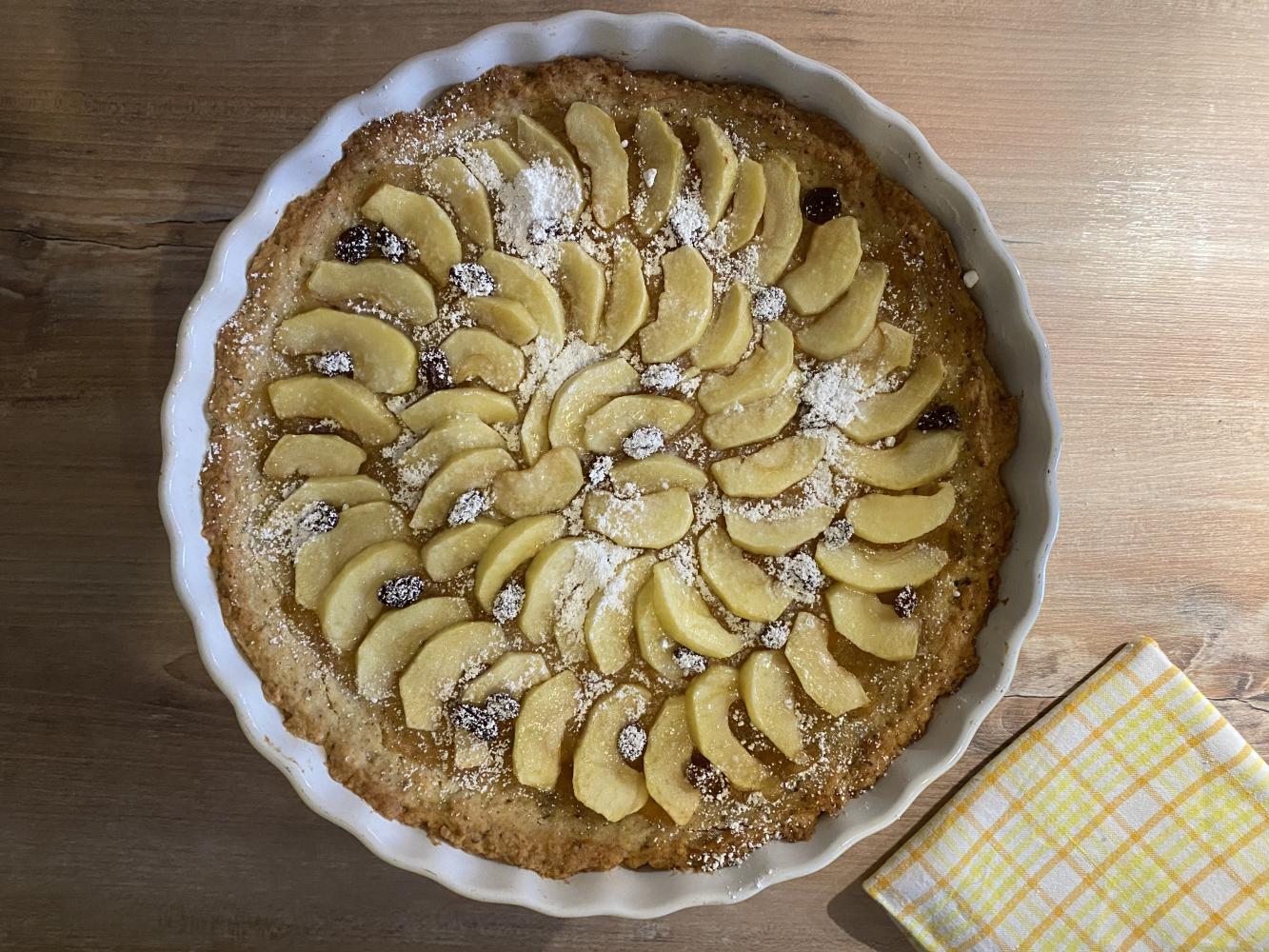 Vegane Apfel-Tarte
