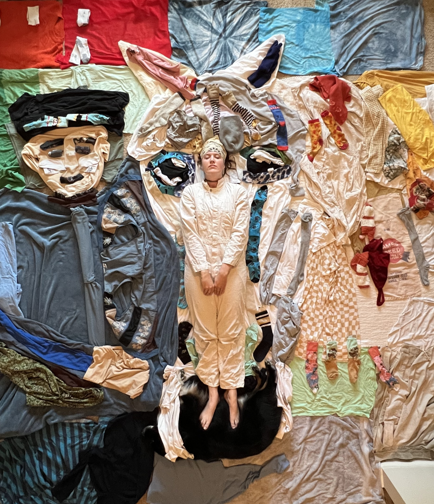 Eliza Reinhardts Version von Edvard Munchs "Mann mit Pferd", 1932-40