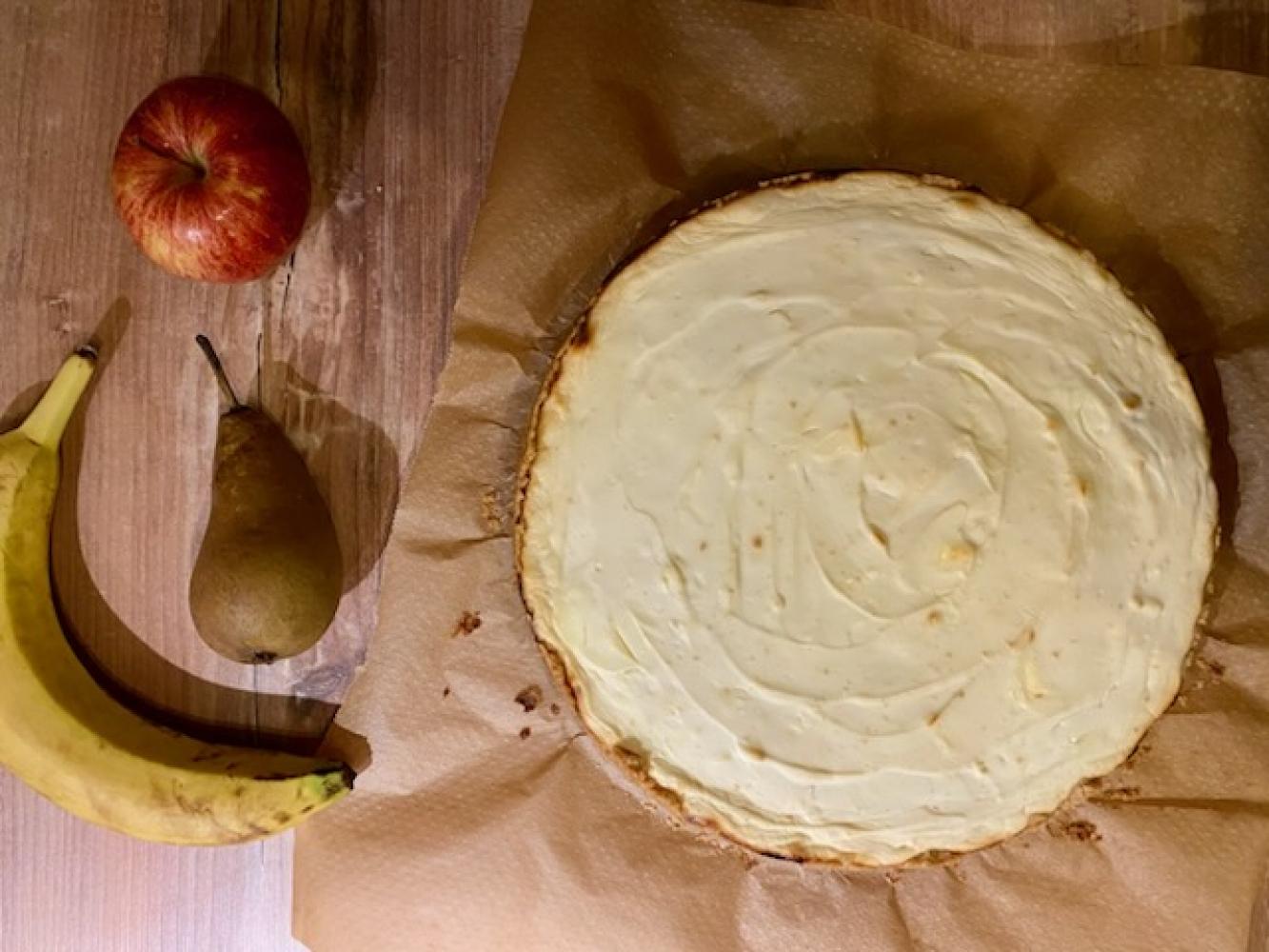 Der Cheesecake ist fertig