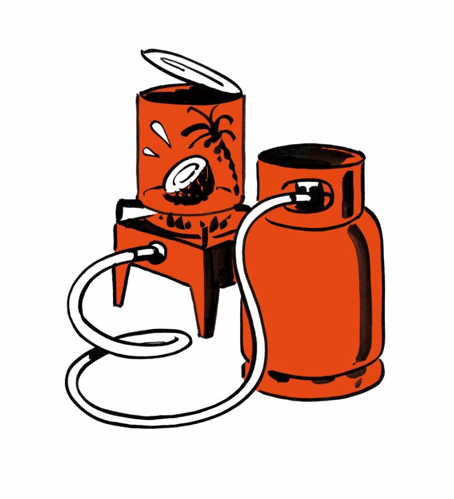 "Scharfes grünes Curry" von Rirkrit Tiravanija