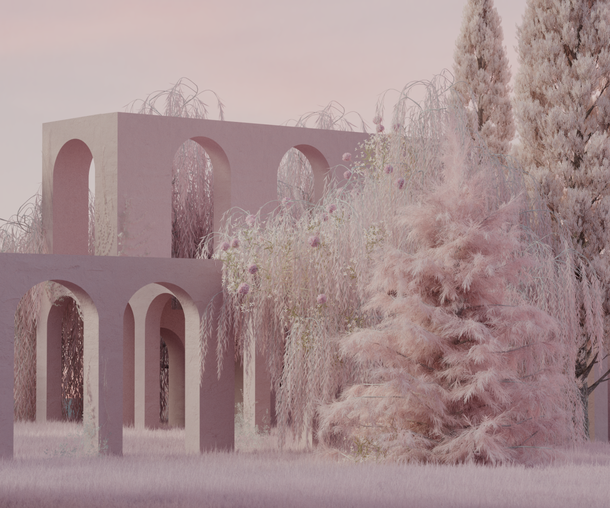 Ansicht der virtuellen "Gris Dior Gallery", 2023