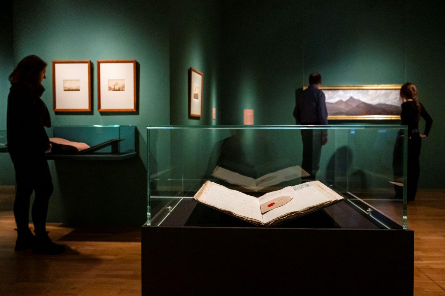 "Caspar David Friedrich, Goethe und die Romantik in Weimar", Installationsansicht, 2024